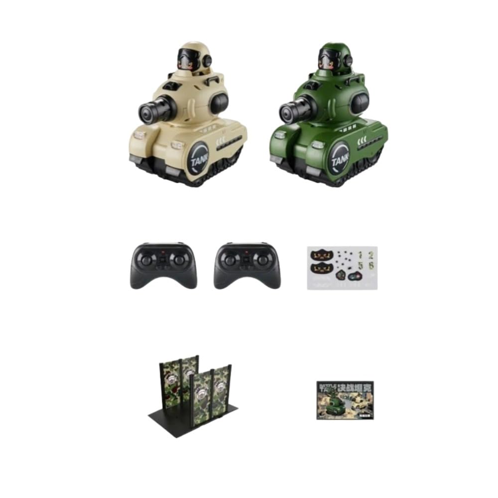 Amazon.co.jp: WOLKKAM戦車のおもちゃ 電動リモコン 赤外線センサー