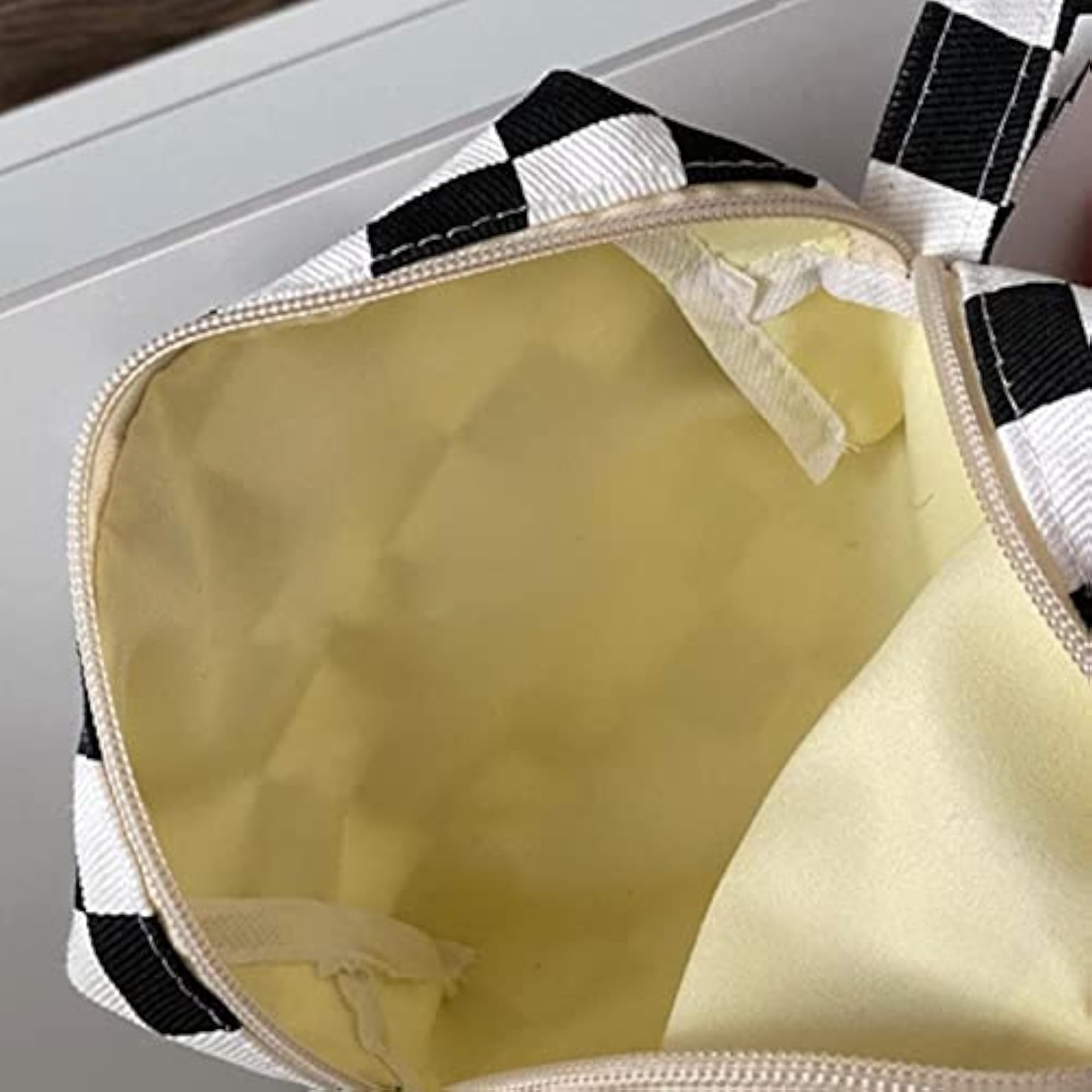 Canvas Toiletry Bag Organizer with Handle Strap