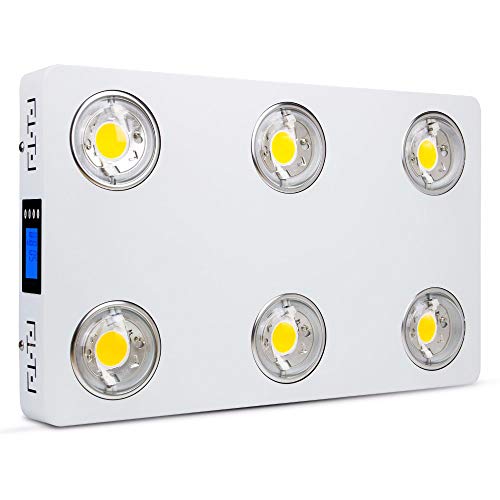 LYDIAMOON LED Plant Grow Light, 600W Plant Growth Lamp Full Spectrum Dimmable No Noise for Indoor Plant Growth Lighting
