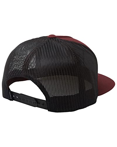 Image of RVCA Men's Trucker Hat, Adjustable Snapback Cap for Streetwear & Skating, Lightweight Breathable All-Day Comfort