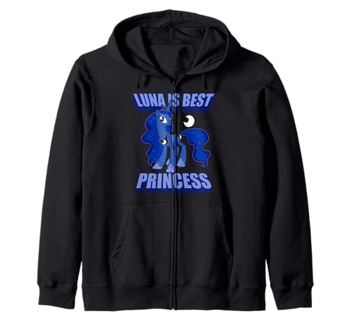 Hoodie Luna My Little Pony cadeau d'anniversaire zippé original