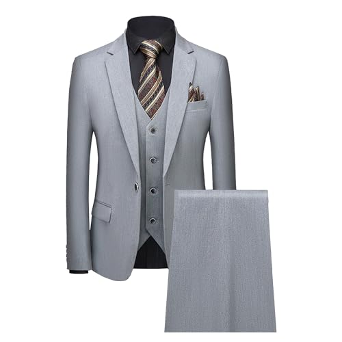 Costume de cérémonie homme 3 pièces ajusté pour être impeccable au mariage