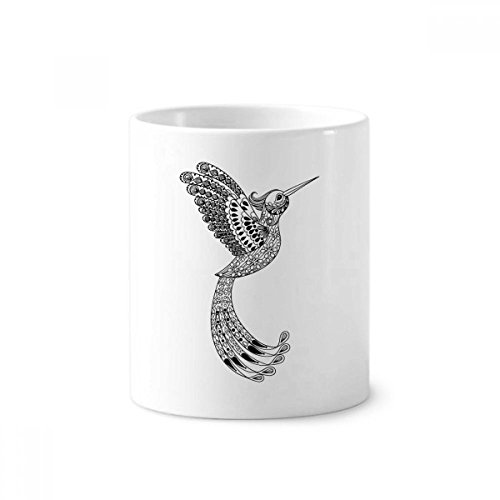 Porte-brosse à dents céramique oiseau rangement lavabo propre