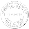 Idaho Professional Surveyor Seal, PLS Seal ID - Premium Pink Soft Seal for Idaho Land Surveyors, Ideal Size 1-5/8. Ideal for Professional Land Surveyors in Idaho - Enhance Your Professionalism Today #3