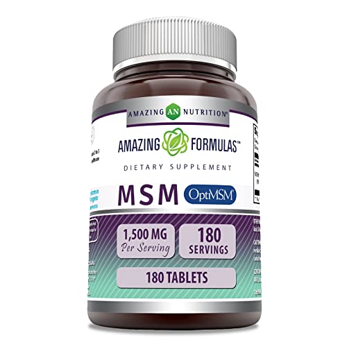 Amazing Nutrition OptiMSM 1500mg Supplement #TOP6