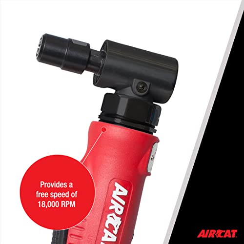 AIRCAT Pneumatic Tools 6255 Composite Right Angle Die Grinder 20,000 RPM thumbnail 4