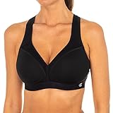 Champion the Curvy, Soutien-Gorge de Sport Femme, Noir (Noir 3am), Medium (Taille Fabricant: M)