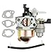 Hancaner Carburador Moto para Honda GX160 GX168F GX200 5.5HP 6.5HP Carburador Generador con 3 * Juntas Motores Motor Generador Cortacésped