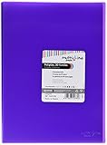 Grafoplas 1471735 – Mappe mit 30 Hüllen, Foolscap, Einband PP, violett
