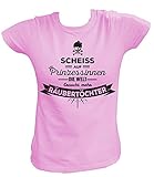  Artdiktat Damen T-Shirt - Scheiß auf Prinzessinnen - Die Welt braucht mehr Räubertöchter Größe XL, rosa