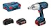 Produktbild Bosch Professional GDS 18 V-LI HT, 18 V Akkuspannung, 650 Nm Drehmoment, M 12  M 20 Schrauben-Ø, Schnelllader, L-BOXX 136, 2 x 4,0 Ah Li-Ion Akku