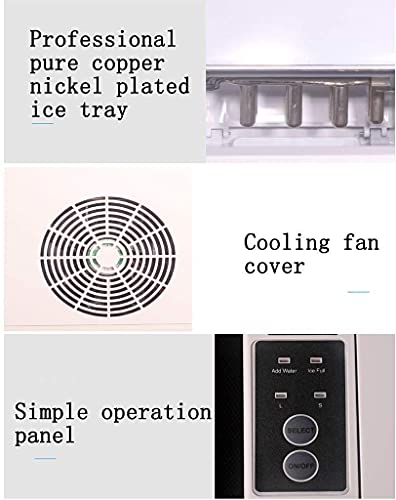 Máquina de hielo automática para escritorio, 15kg miniatura 7