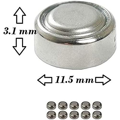 Eunicell 30 Pilas Botón Alcalinas AG10 LR54 LR1130 miniatura 4