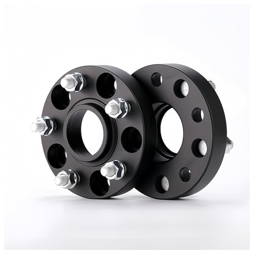 Entretoise de roue noire 15mm de précision M14x1.5 pour moyeu Tesla YX