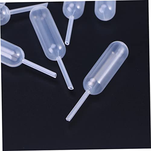 KICHOUSE 100 Peças Conta-Gotas De Plástico Conta-Gotas Pequeno Conta-Gotas Descartável