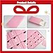 Pink Gift Box,Gift boxes for Presents with Lids Magnetic Closure Rectangle,10.4x6.4x2 Inch 12 Days Calendar Box for Groomsman Proposal Box, Wedding, Christmas, Halloween, Birthday Gift Packging