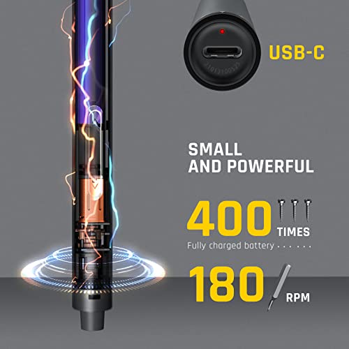 Fanttik E1 Pro Mini Electric Screwdriver with 24 Magnetic Bits & E1 MAX Mini Electric Screwdriver with 50 Magnetic Bits