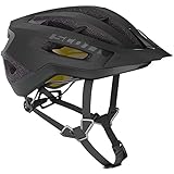 fahrradhelm Scott Unisex – Erwachsene 275189 Fahrradhelm, Stealth Blck, M