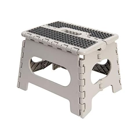 Simplify Blanco Taburete Escalón Plegable Antideslizante Cover