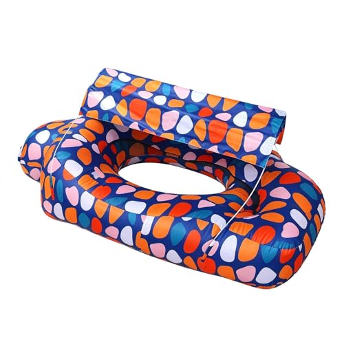 Tumbona inflable | Sofá de aire de camping con toldo integrado – Fácil de montar – Tumbona de senderismo | para camping, vacaciones en la playa, jardín, senderismo y aventuras al aire libre y para