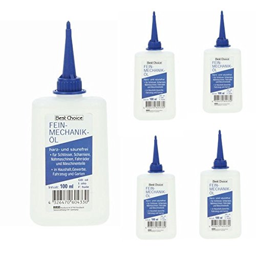 Osma 5X Feinmechaniköl Nähmaschinenöl Universalöl 100 ml Flasche Cover
