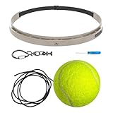 Palla da boxe con fascia, indossabile velocità di punzonatura, palla da boxe con fascia in silicone, per uomini, donne, principianti, adolescenti, soggiorno, camera da, viaggi, palestra