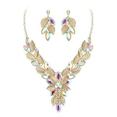 Iridescent AB Gold-Tone