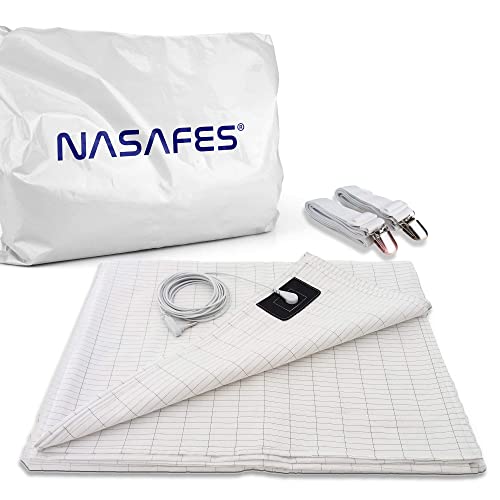 Earthing Half Sheet, Grounding Sheets for Earthing, Earthing Mat, Grounding Kit | Including...