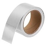 Tamaño: ancho: 5 cm; longitud: 12 m. Color: plata cepillada. Tiras decorativas gruesas para rodapiés, excelente textura, clásica y clásica, muy adecuadas para decoración del hogar de estilo minimalista.
