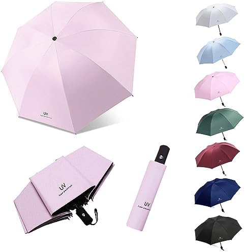 UV Foldable Umbrella for Winter, Summer and Sun Protection with UPF 50+, Automatic Open/Close Function โ For Rainy Day, Summer