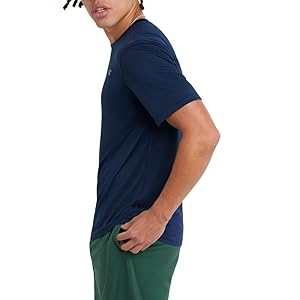 Champion Men's T-shirt, Sport Tee, Moisture Wicking, Anti Odor, Athletic T-shirt for Men (Reg. Or Big & Tall)