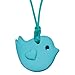 Munchables Little Bird - Sensory Chew Necklace (Aqua)