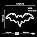 LED Neon Bat Lights, Bat Shape Neon Signs Night Lights Battery Operated Desk Table Lamp for Bedroom, Bar, Wall, Halloween Decor-Bat(Pink)
