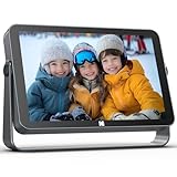 KODAK Cadre photo numérique WiFi de 10,1 pouces avec 64 Go de stockage, cadre photo numérique intelligent électronique 1920 x 1200 IPS écran tactile, rotation automatique, partage des moments instantanément, cadeaux pour femmes, fête des mères, Noël