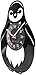 Silent Quartz Wall Clock Cartoon Penguin Wall Clock Sea Life Animal South Africa Bird Water Jackass Mammal Vinyl Kid Room Wall Arabic Numerals