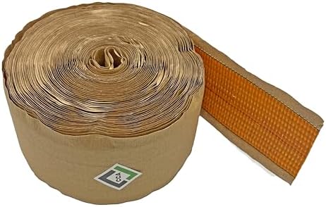 CCA Carpet Heat Seam Joining Tape 20m x 100mm Hot Adhesive Red Stitch