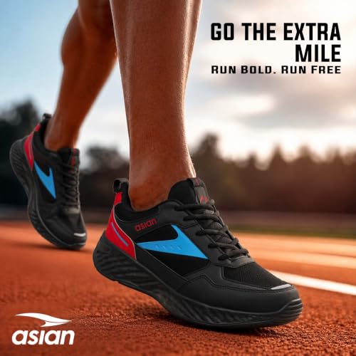 Image of ASIAN Toofan-05 Men's Running Shoes | Breathable Mesh, Soft Cushion Sole, Durable Grip, Lightweight Shoes for Daily Use