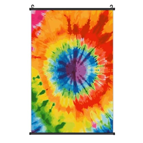 Poster sur toile tie-dye haut de gamme 40,6 x 61 cm decoration