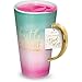Lady Jayne 13oz Ceramic Coffee Travel Mug with Lid (Hustle & Heart)