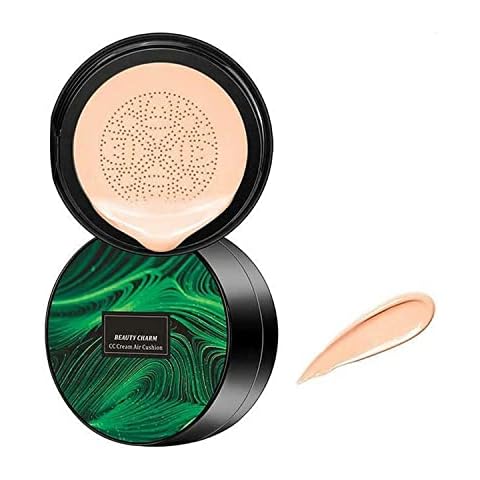 Base de maquillaje Air Cushion CC de Qklovni con esponja de hongos Cover