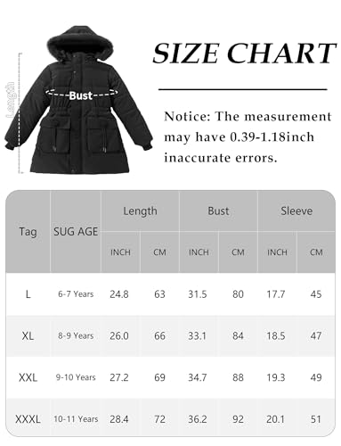 Blouson hiver fille à capuche doté d'une isolation thermique renforcée