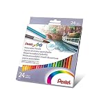 Pentel Arts Watercolour Pencil Set - Assorted