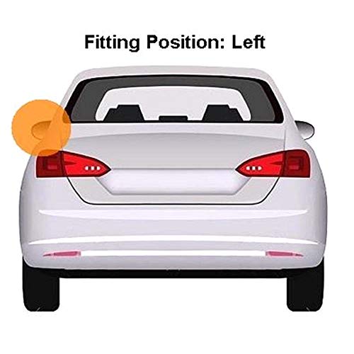 Verre de rétroviseur Prasco ME3057504 miroir de remplacement pour rétroviseur extérieur auto - 3