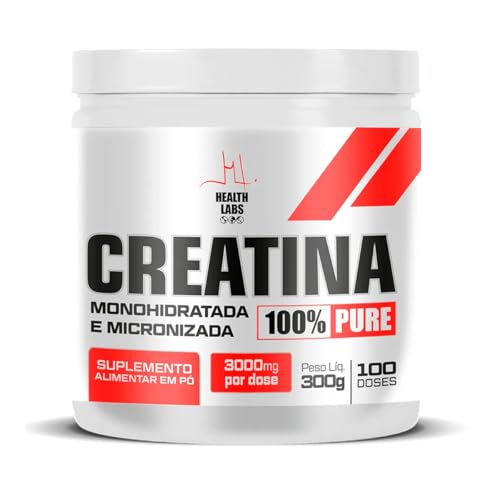 Creatina Monohidratada 300g - Health Labs