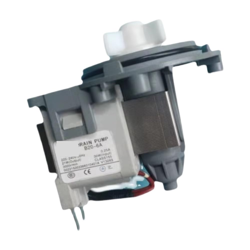 Zxdfrgbn B20-6 ，Compatible For Drum， Washing Machine Drainage Pump B30-6A Motor(B20-6)