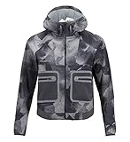 M/L Peak Performance W West 4TH Street Print Jacket Grau-Schwarz, Damen Jacke, Größe M - Farbe Grey Pattern