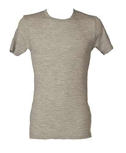 Maillot Homme Manches Courtes RAGNO en laine soie idéal sous une chemise de bureau