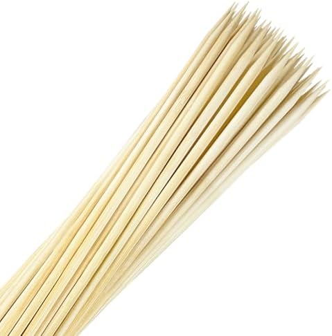 Bamboo Smores Sticks (50 Pcs), Extra Long 17.5