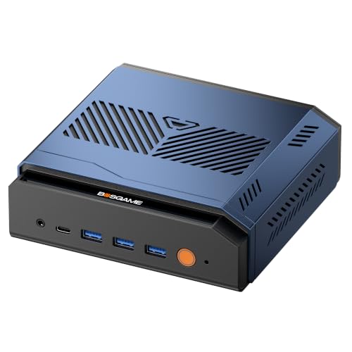 Image of BOSGAME M6 AI Mini PC Ryzen AI 9 HX370, 32GB DDR5, 1TB SSD | Ryzen AI 9 HX370 Mini PC with Radeon 890M Graphics, DDR5 Memory, PCIe 4.0 SSD and OCulink eGPU Expansion.