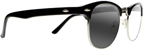 Miniatura 2 de SightPerk Gafas de lectura fotocrómicas retro con borde cuadrado con cuernos de transición medio marco UV400 gafas de sol